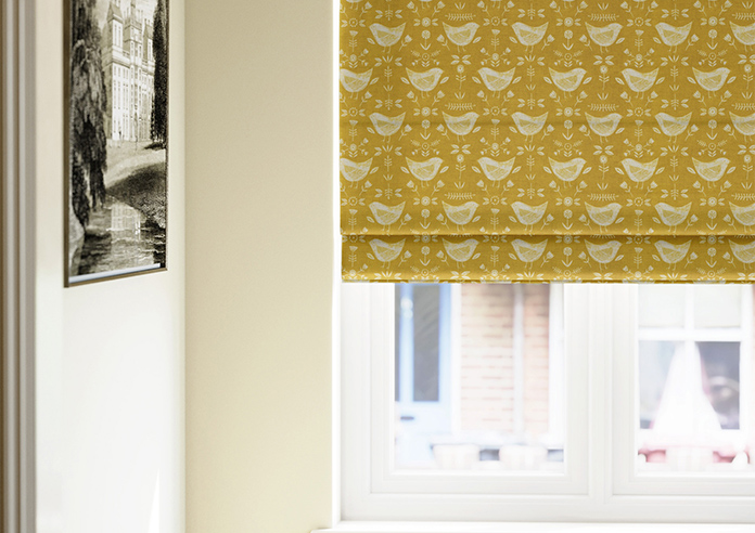 Narvik, Ochre - Roman Blind - Image 5